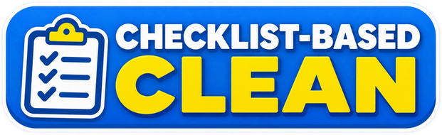 Checklist-based clean